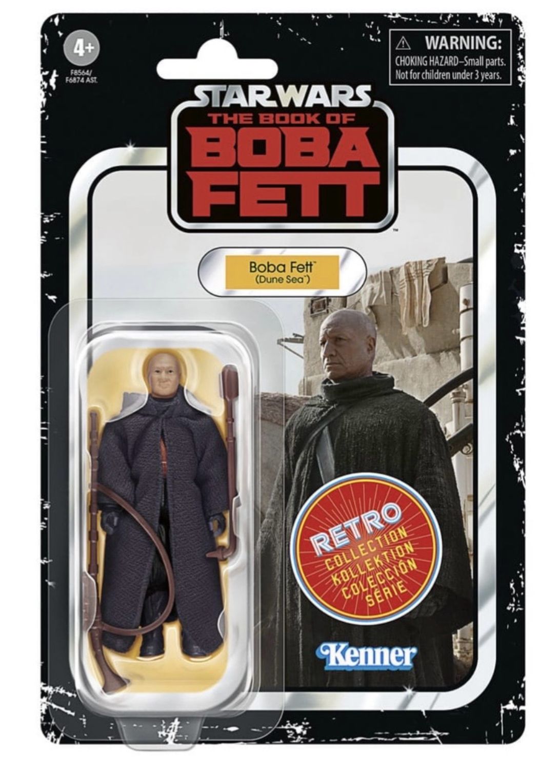 Star Wars Retro Collection Boba Fett Dune Sea 3’75”/10cm (The Book of Boba Fett)