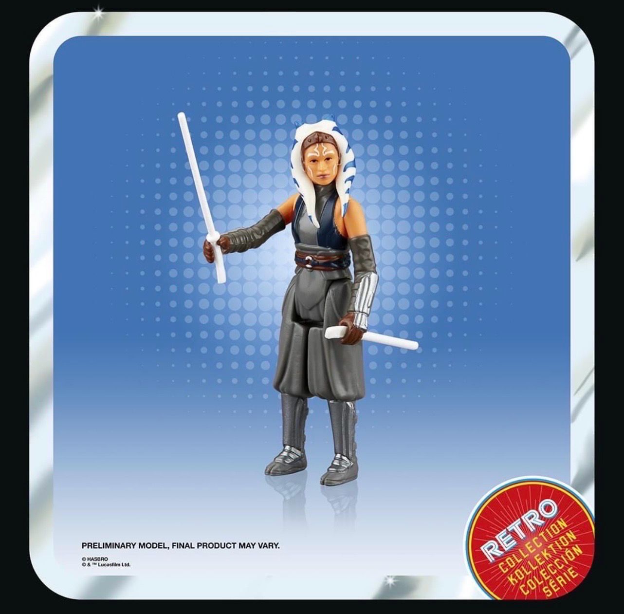 Star Wars Retro Collection Ahsoka Tano 3’75”/10cm (Ahsoka)