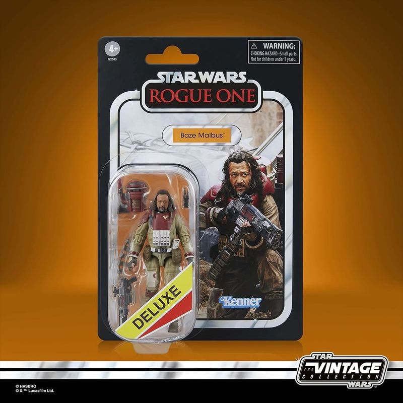 PRE ORDER PREPAYMENT €5,00 Star Wars The Vintage Collection VC397 Baze Malbus (Rogue One) 10cm/3’75”