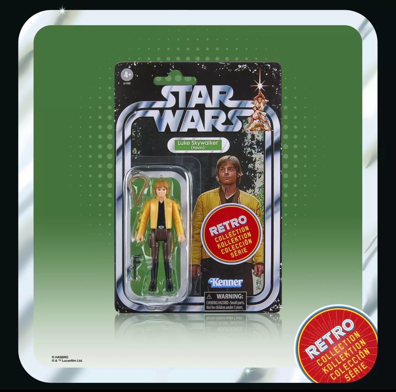 Star Wars Retro Collection Luke Skywalker Yavin (A New Hope) 10cm/3’75”