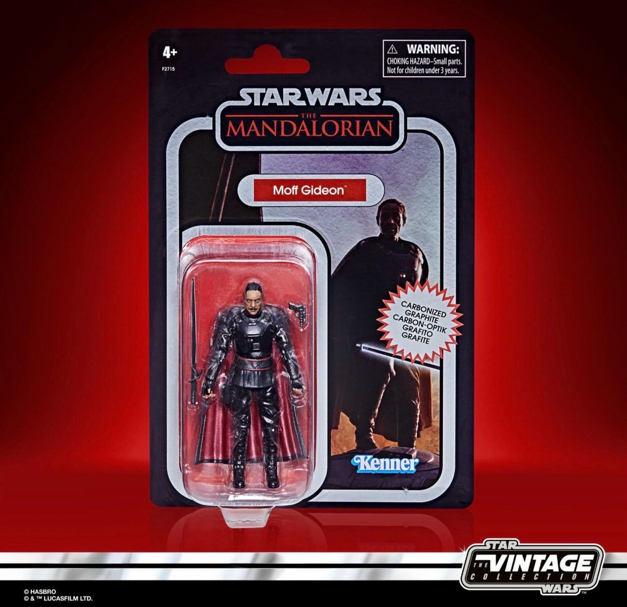 Star Wars Carbonized Vintage Collection Moff Gideon (The Mandalorian) 10cm/3’75”