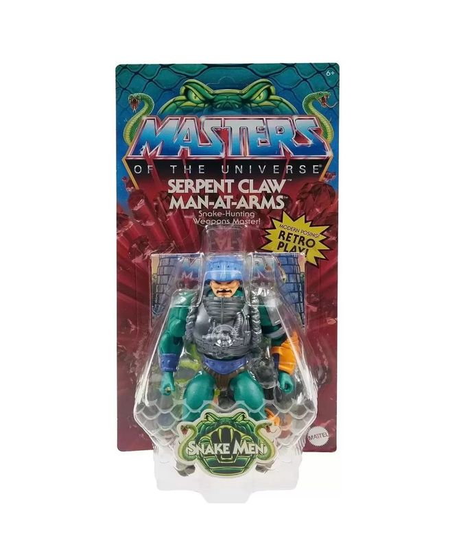 Masters of the Universe Origins Serpent Claw Man-At-Arms