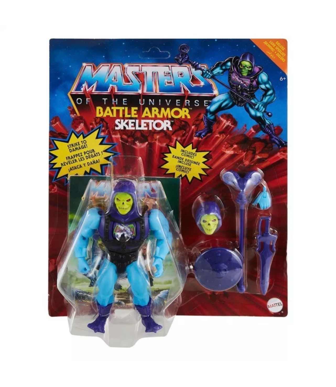 Masters of the Universe Origins Battle Armor Skeletor