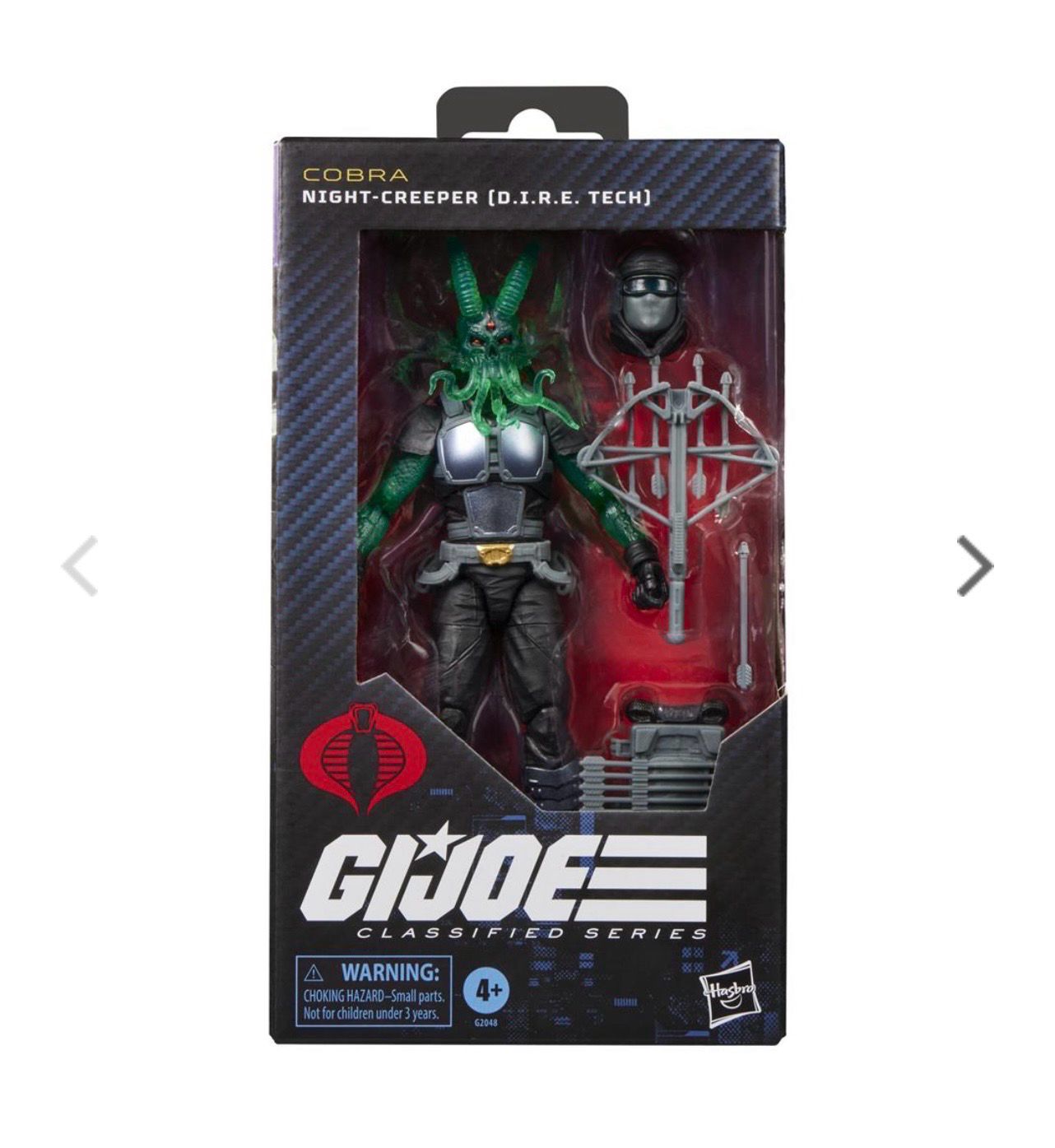 PRE ORDER PREPAYMENT €5,00 G.I. JOE CLASSIFIED SERIES #202, NIGHT-CREEPER (D.I.R.E. TECH)