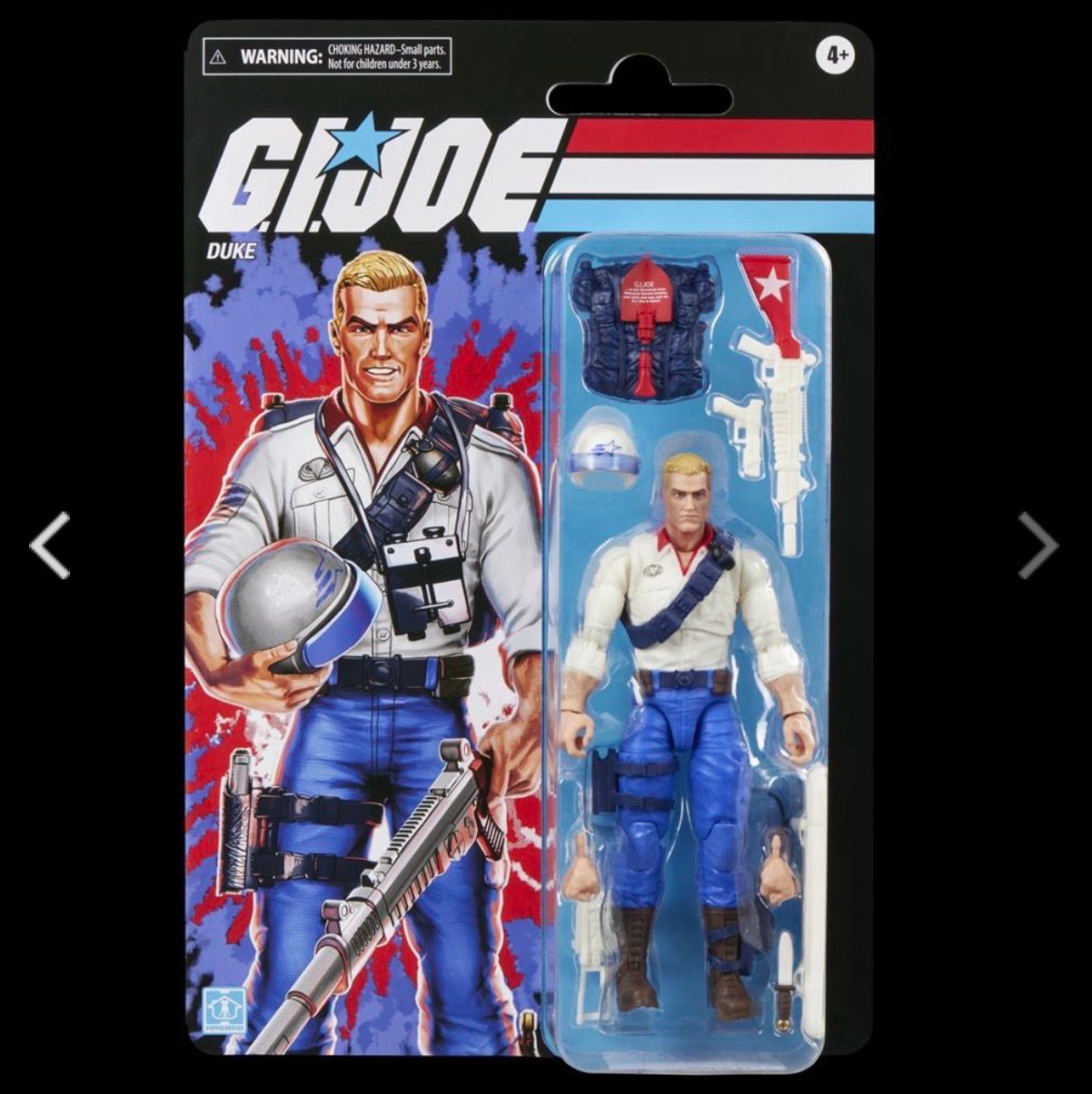 PRE ORDER PREPAYMENT €5,00 G.I. JOE CLASSIFIED SERIES RETRO CARDBACK DUKE