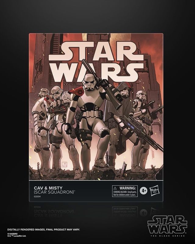 Star Wars The Black Series Misty & Cav (Scar Squadron) 2-pack 15cm/6”