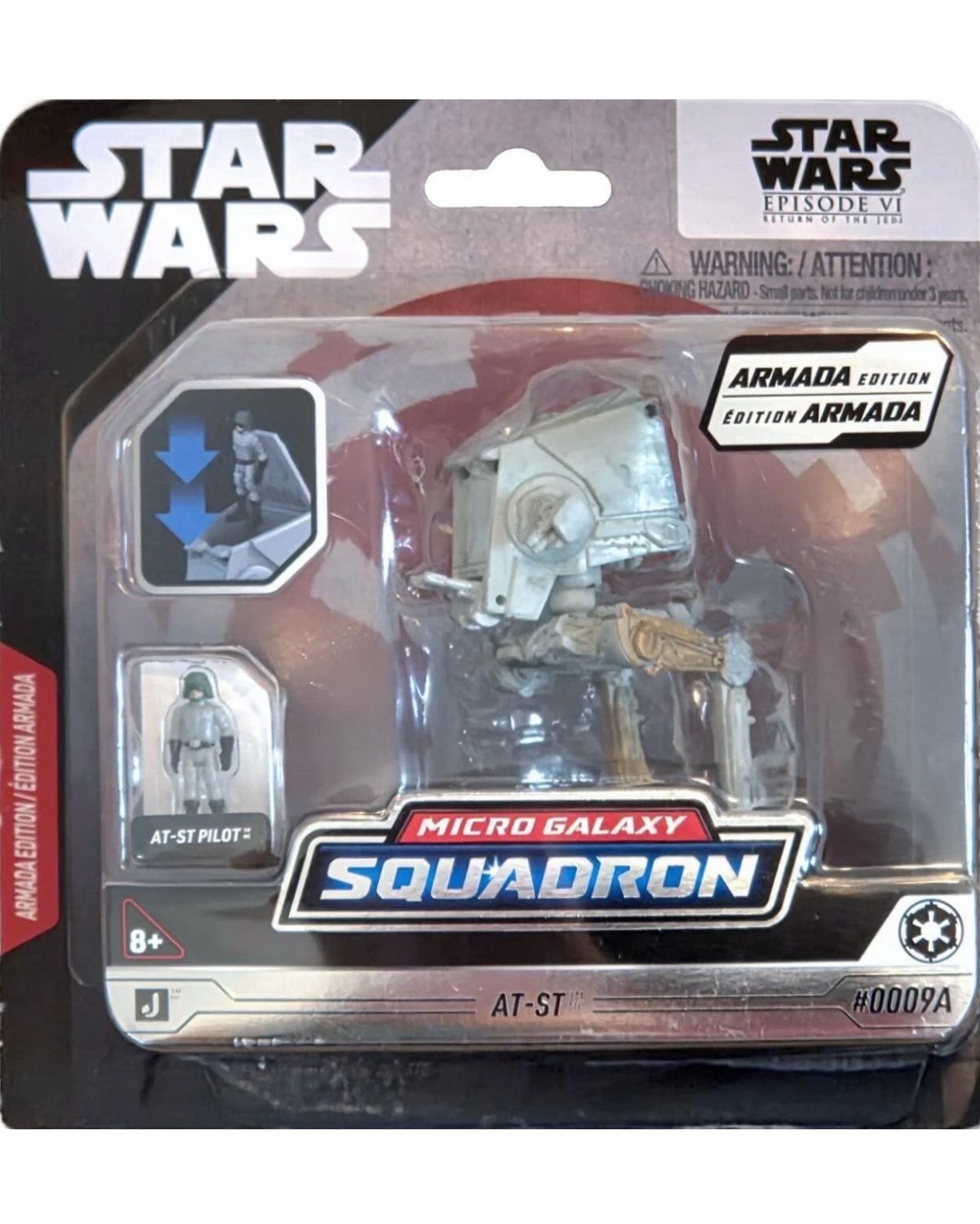 Star Wars Micro Galaxy Squadron AT-ST (Armada Edition) Jazwares 7cm