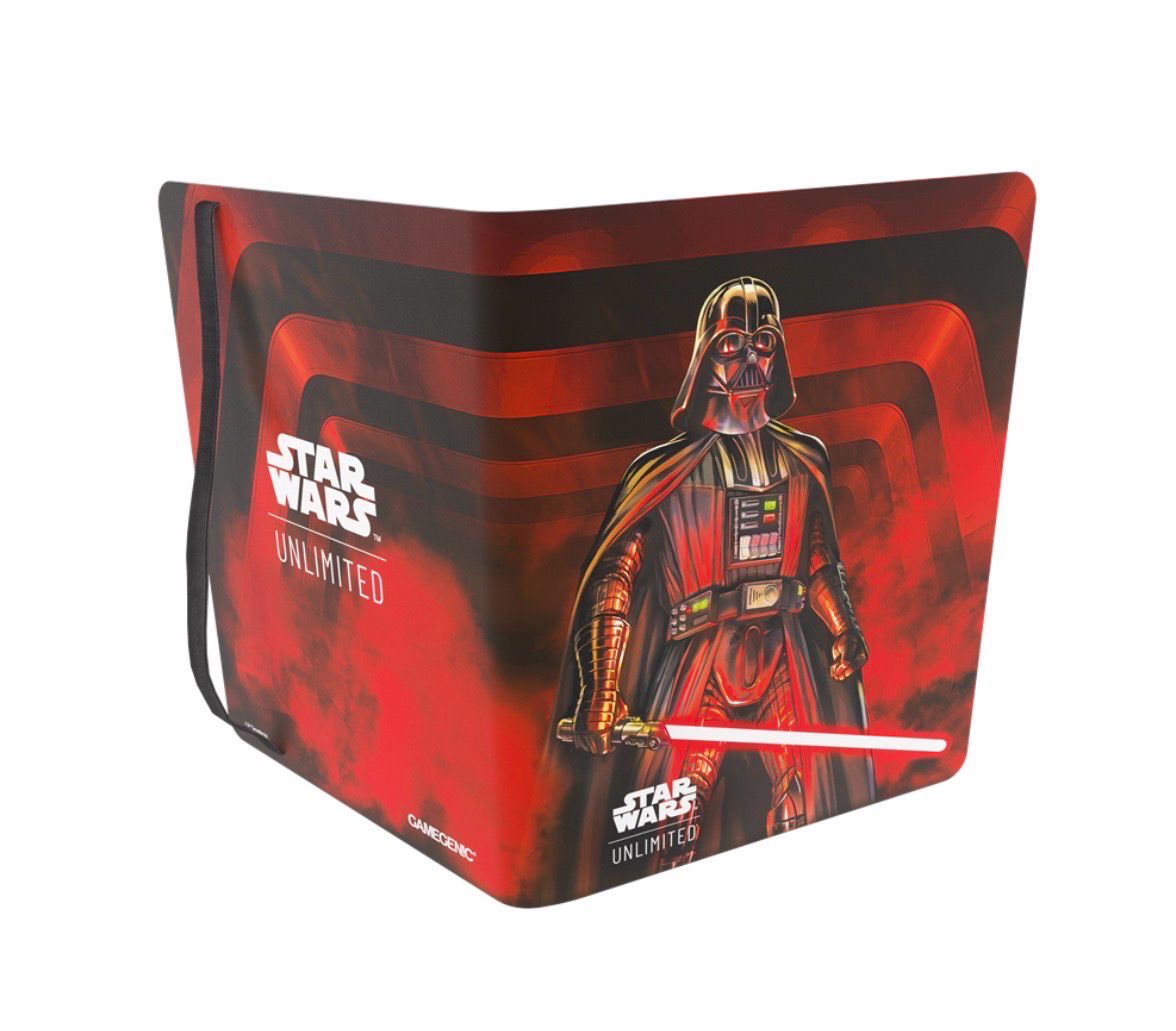 GAMEGENIC - STAR WARS: UNLIMITED - A LAWLESS TIME - 18-POCKET ALBUM - DARTH VADER UNSTOPPABLE