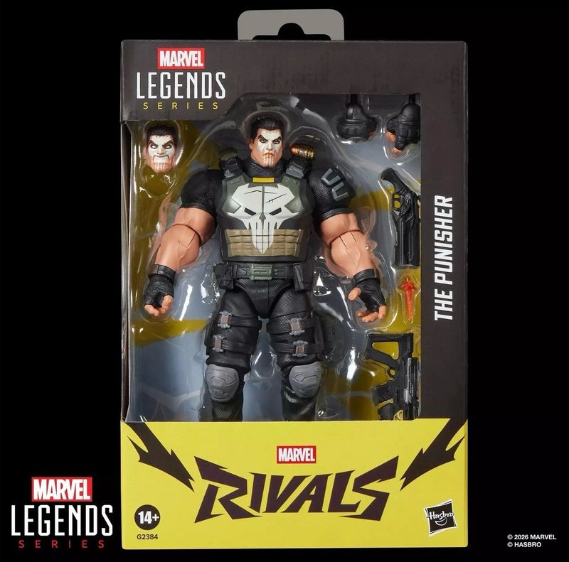 PRE ORDER PREPAYMENT €5,00 Marvel Legends series Rivals The Punisher 15cm/6” PRE ORDER PREPAYMENT €5,00 Marvel Legends series Rivals The Punisher 15cm/6”