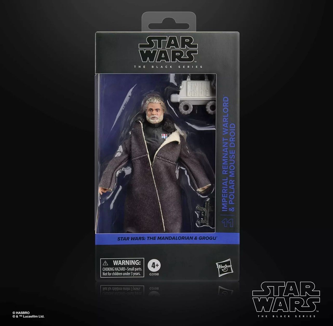 PRE ORDER PREPAYMENT €5,00 Star Wars The Black Series #11 Imperial Remnant Warlord (The Mandalorian & Grogu) 15cm/6”