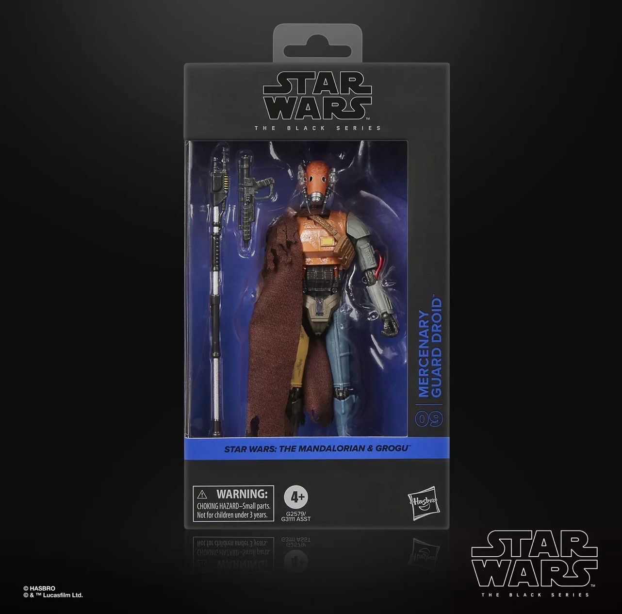 PRE ORDER PREPAYMENT €5,00 Star Wars The Black Series #09 Mercenary Guard Droid