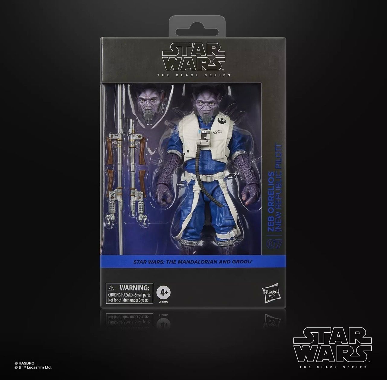 PRE ORDER PREPAYMENT €10,00 Star Wars The Black Series #07 Zeb Orrelios (New Republic Pilot)
