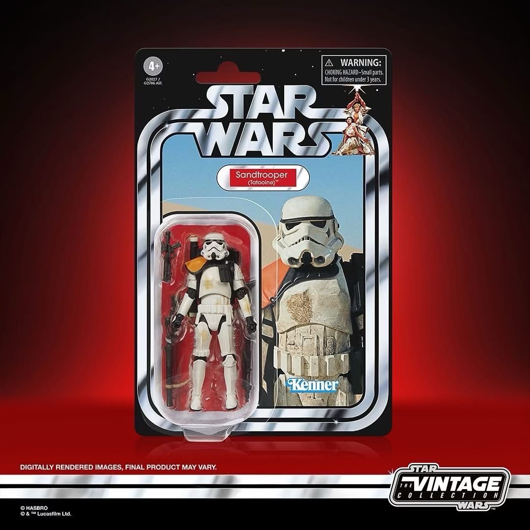 PRE ORDER PREPAYMENT €5,00 Star Wars The Vintage Collection VC409 Sandtrooper Squad Leader