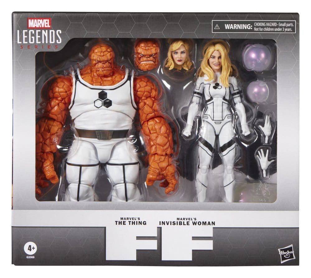 PRE ORDER PREPAYMENT €10,00 Marvel Legends Series 2-pack The Thing & Invisible Woman Future Foundation 15cm