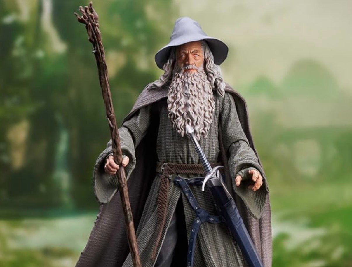 Lord of the Rings Gandalf Deluxe Action Figure (Diamond Select Toys) 18cm Lord of the Rings Gandalf Deluxe Action Figure (Diamond Select Toys) 18cm