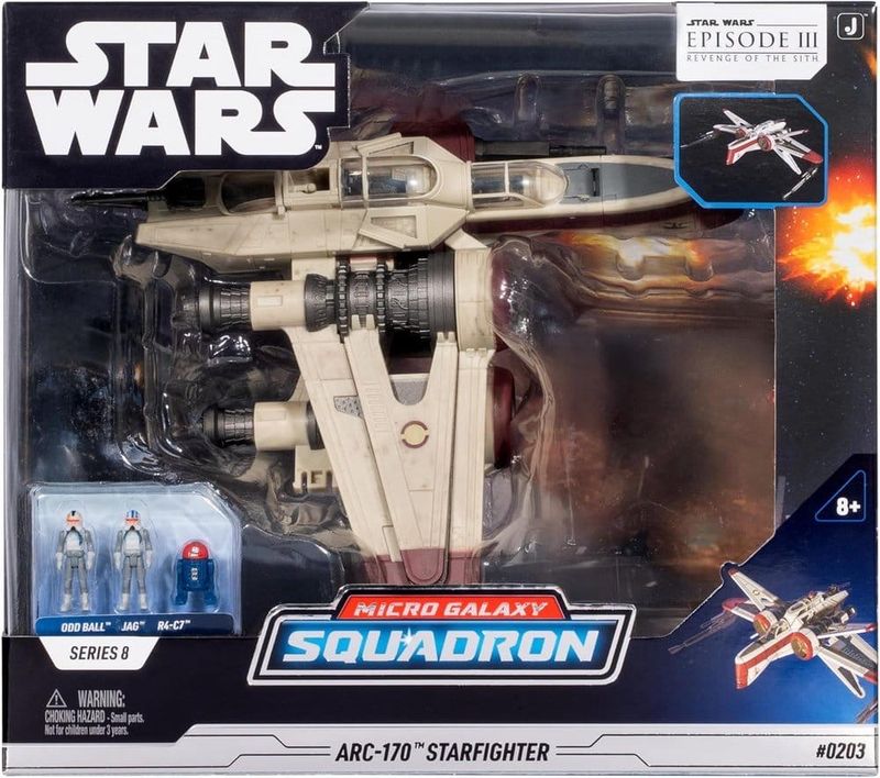 Star Wars Deluxe Vehicle ARC 170 20 cm (Series 8)
