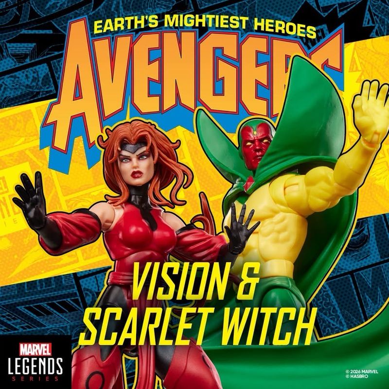 PRE ORDER PREPAYMENT €10,00 Marvel Legend Series Visiona & Scarlet Which 2-pack (Avengers) PRE ORDER PREPAYMENT €10,00 Marvel Legend Series Visiona & Scarlet Which 2-pack (Avengers)