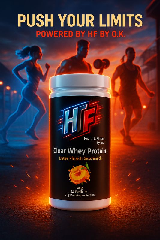 ​HF Clear Whey Protein – Pfirsich
