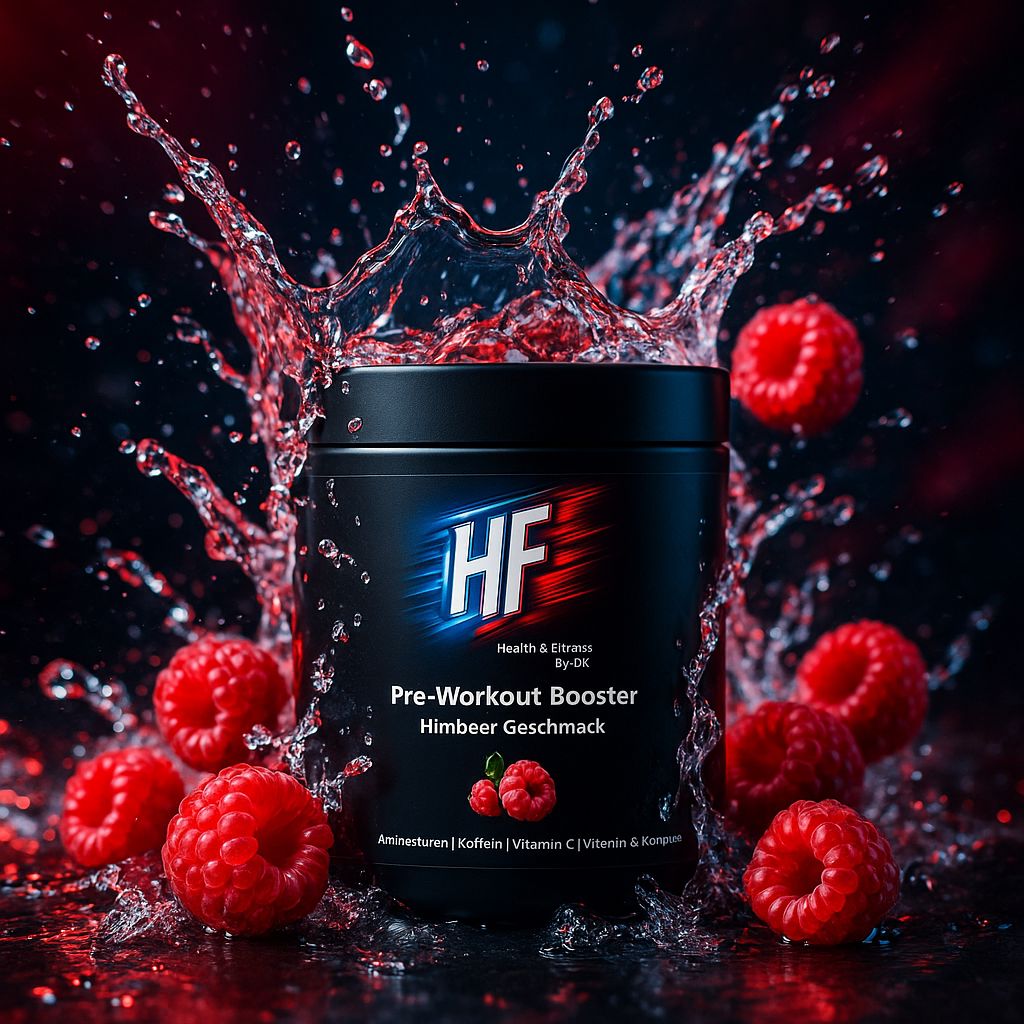 Pre-Workout Booster, Himbeer Geschmack
