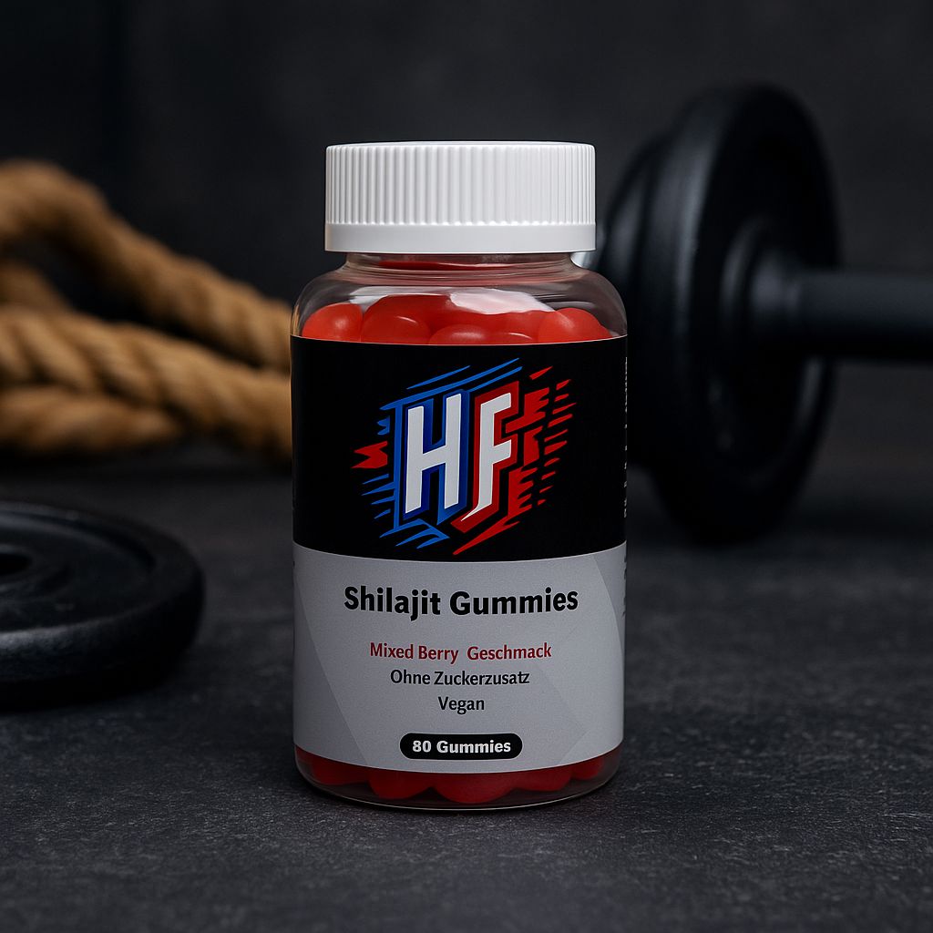HF Premium Shilajit Gummies – Für Fokus, Energie & Power