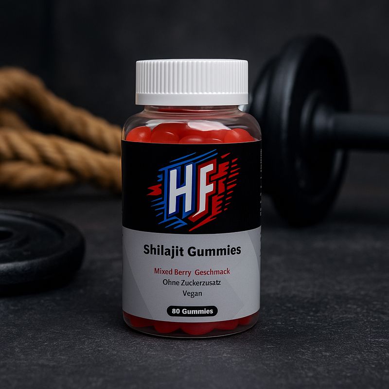 HF Premium Shilajit Gummies – Für Fokus, Energie & Power