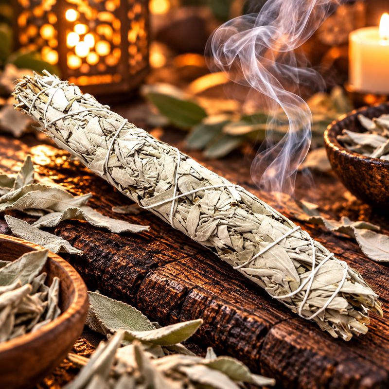Weisser Salbei, White Sage Smudge Stick XXL (Salvia apiana) Weisser Salbei, White Sage Smudge Stick XXL (Salvia apiana)