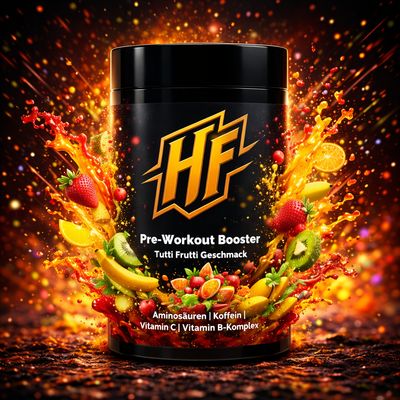 Pre-Workout Booster, Tutti-Frutti Geschmack Pre-Workout Booster, Tutti-Frutti Geschmack