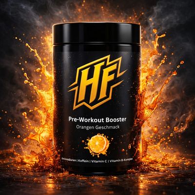 Pre-Workout Booster, Orangen Geschmack Pre-Workout Booster, Orangen Geschmack