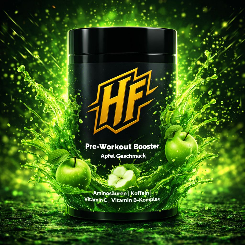Pre-Workout Booster, Apfel Geschmack