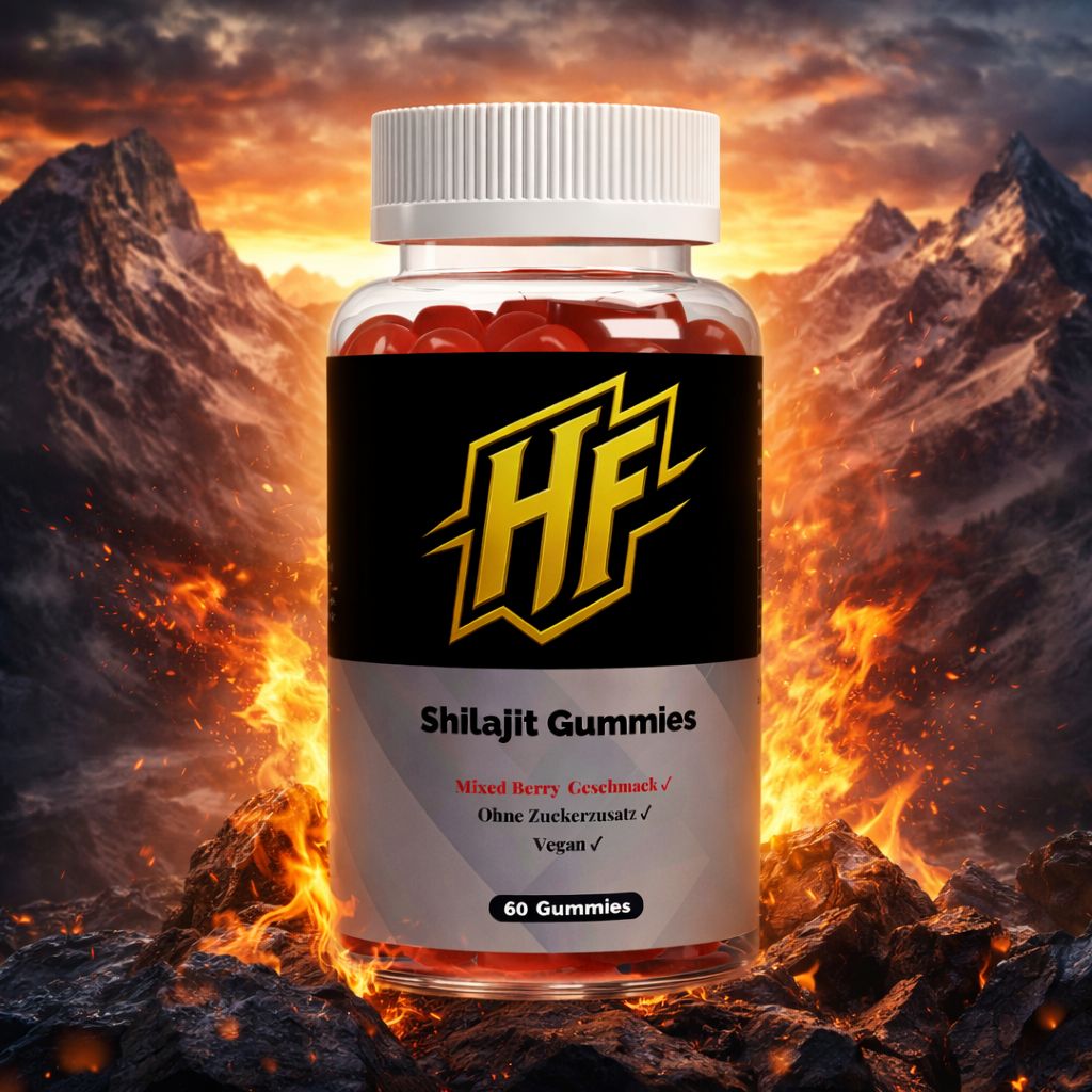 HF Premium Shilajit Gummies – Für Fokus, Energie & Power