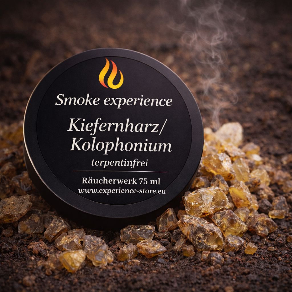 Kiefernharz-Kolophonium (terpentinfrei)