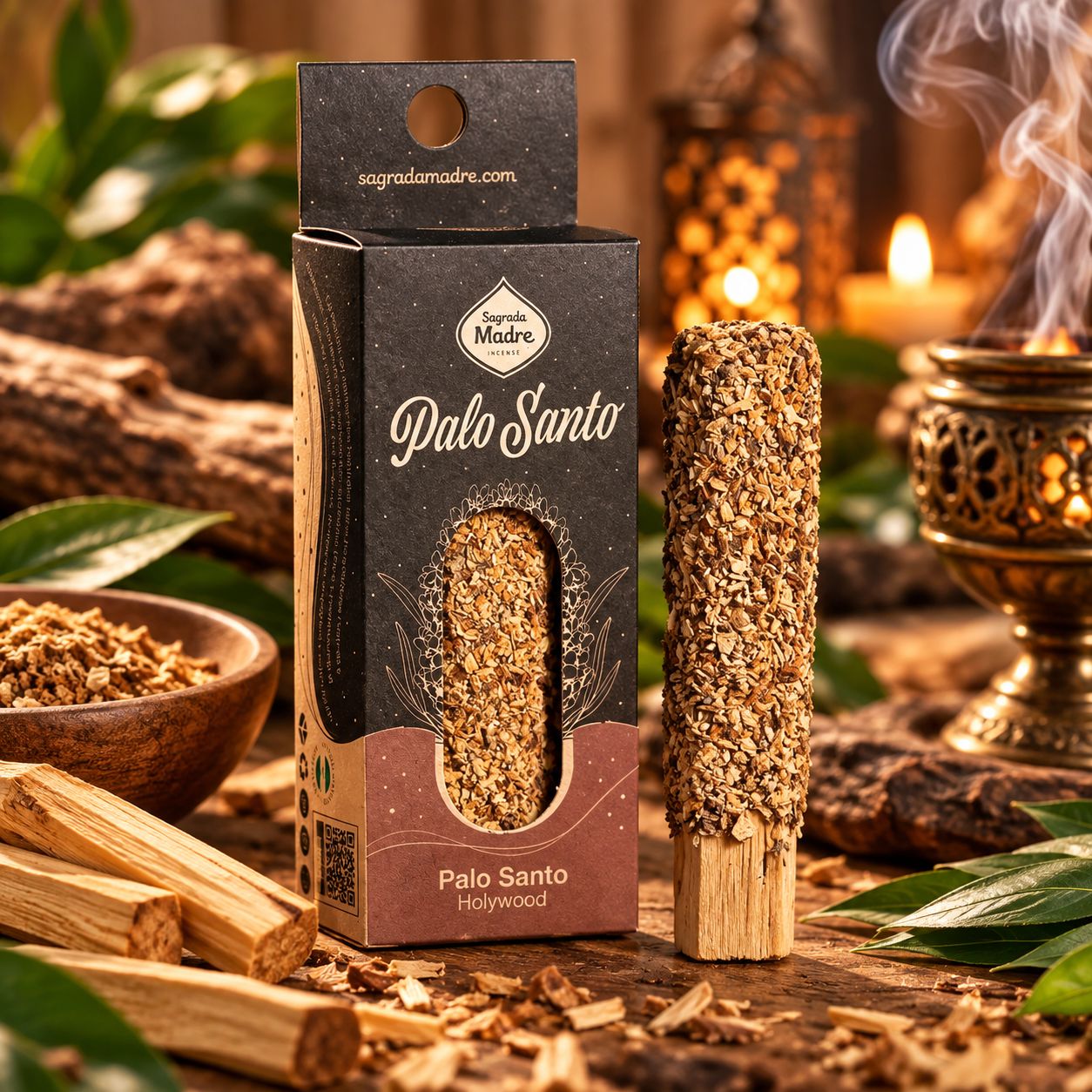 Sagrada Madre Palo Santo Stäbchen mit Palo Santo