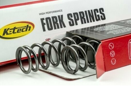 KTECH SUSPENSION FRONT FORK SPRING 4128-205 range - PAIR