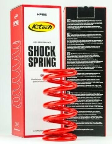 SHOCK ABSORBER SPRING - 55x160 RANGE - RED