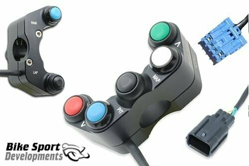 BSD Honda CBR1000RR HRC 17-19  LHS 7 button race switch
