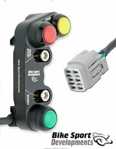 BSD Kawasaki  ZX6R 2019>  3 button Brake pump mount - All ECU types - RHS Stop/Run Start Rain