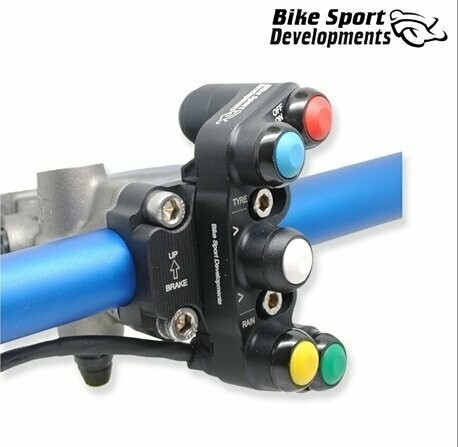 BSD Honda CBR1000RR 2020 onwards, left and right race switch set, Master cylinder type: 32mm in-line bolts - standard master cylinder