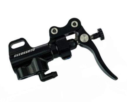 Accossato CNC Billet Thumb brake master cylinder and handlebar mount bracket