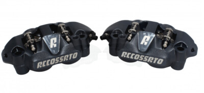 Accossato Bremsbelag-Set – 2 Stück, Organische Mischung, Maße 86x40x10,5 Mm, Für Motorrad Hinten