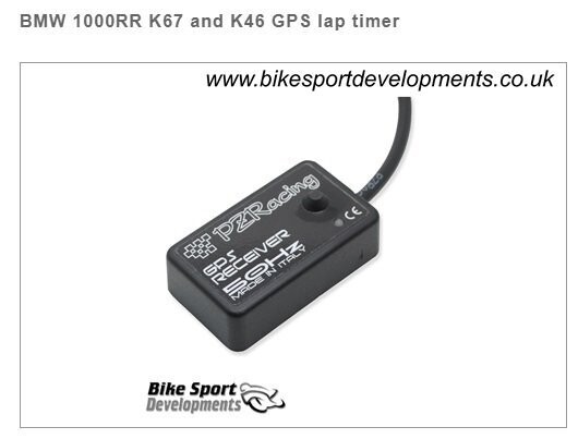 BSD BMW 1000RR K67 and K46 GPS lap timer