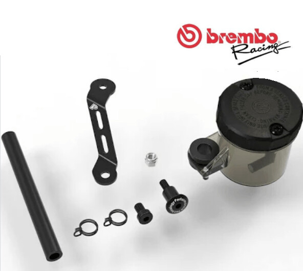 Brembo brake master cylinder reservoir kit - smoked