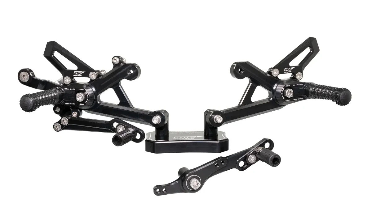 ARP racing rearsets RX series S1000RR 15-18