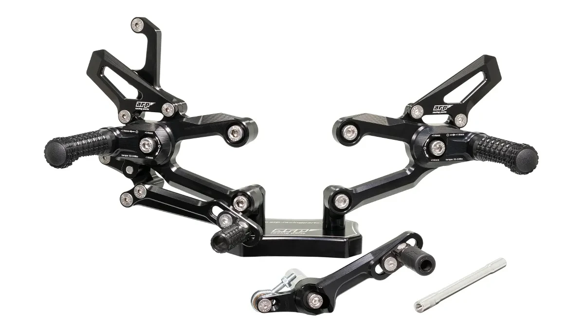ARP racing rearsets RX type CBR600RR 07-17