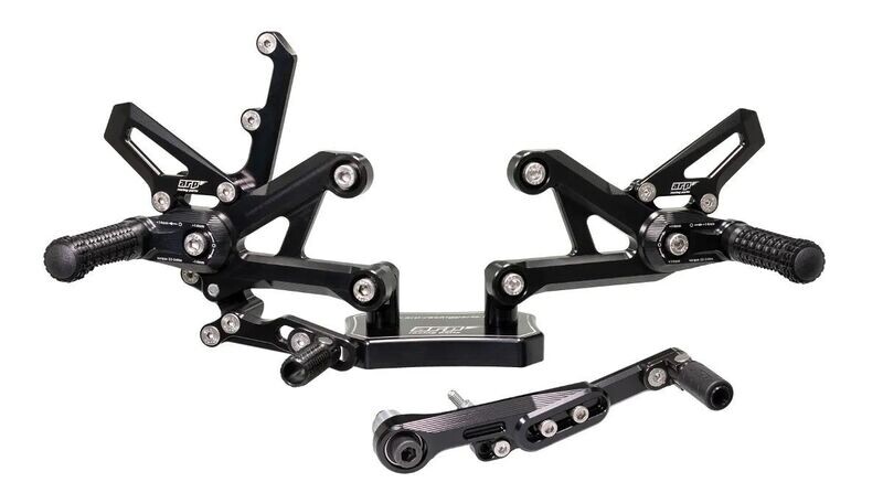 ARP racing rearsets GSXR1000 17>