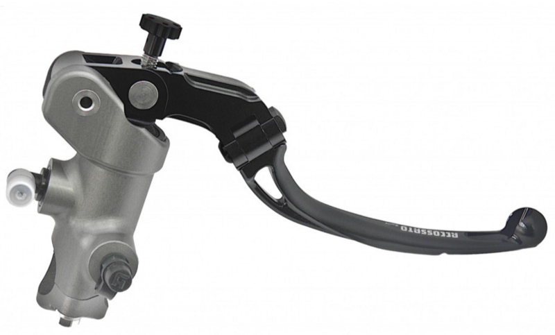 ACCOSSATO MASTER CYLINDER - CNC - FOLDING LEVER; 17mm BORE 18 or 20 RATIO OPTION