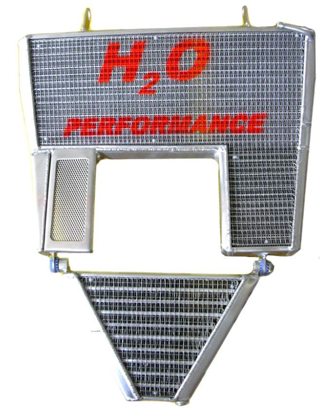 H2O PERFORMANCE OVERSIZED WATER RADIATOR + OIL RADIATOR DUCATI 749 / 999