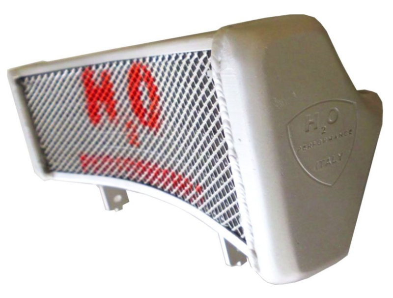 OVERSIZE RACING OIL RADIATOR H2O PERFORMANCE DUCATI HYPERMOTARD 2007-2011