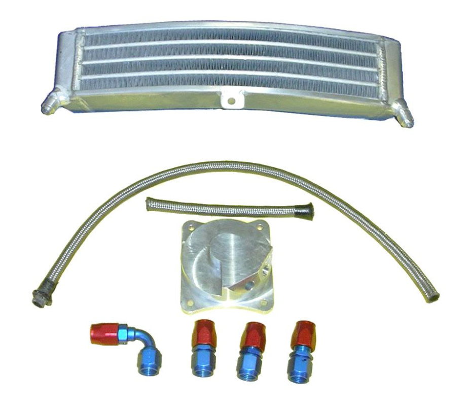 H2O PERFORMANCE ADDITIONAL OIL RADIATOR HONDA CBR 600 RR 2007-2022