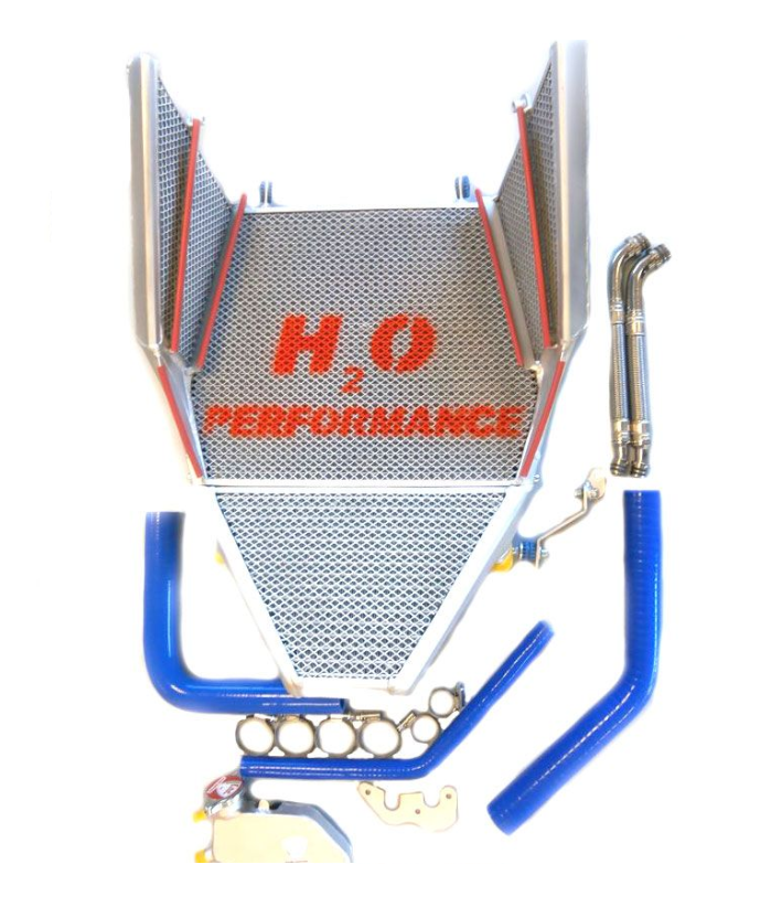 H2O PERFORMANCE "SERIE EVO" OVERSIZED WATER + OIL RADIATOR MV AGUSTA F3 13-21