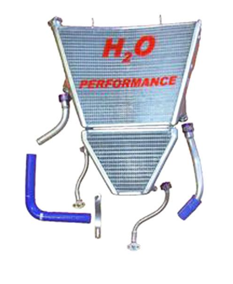 H2O PERFORMANCE OVERSIZED WATER + OIL RADIATOR SUZUKI GSX-R 1000 2007-2008